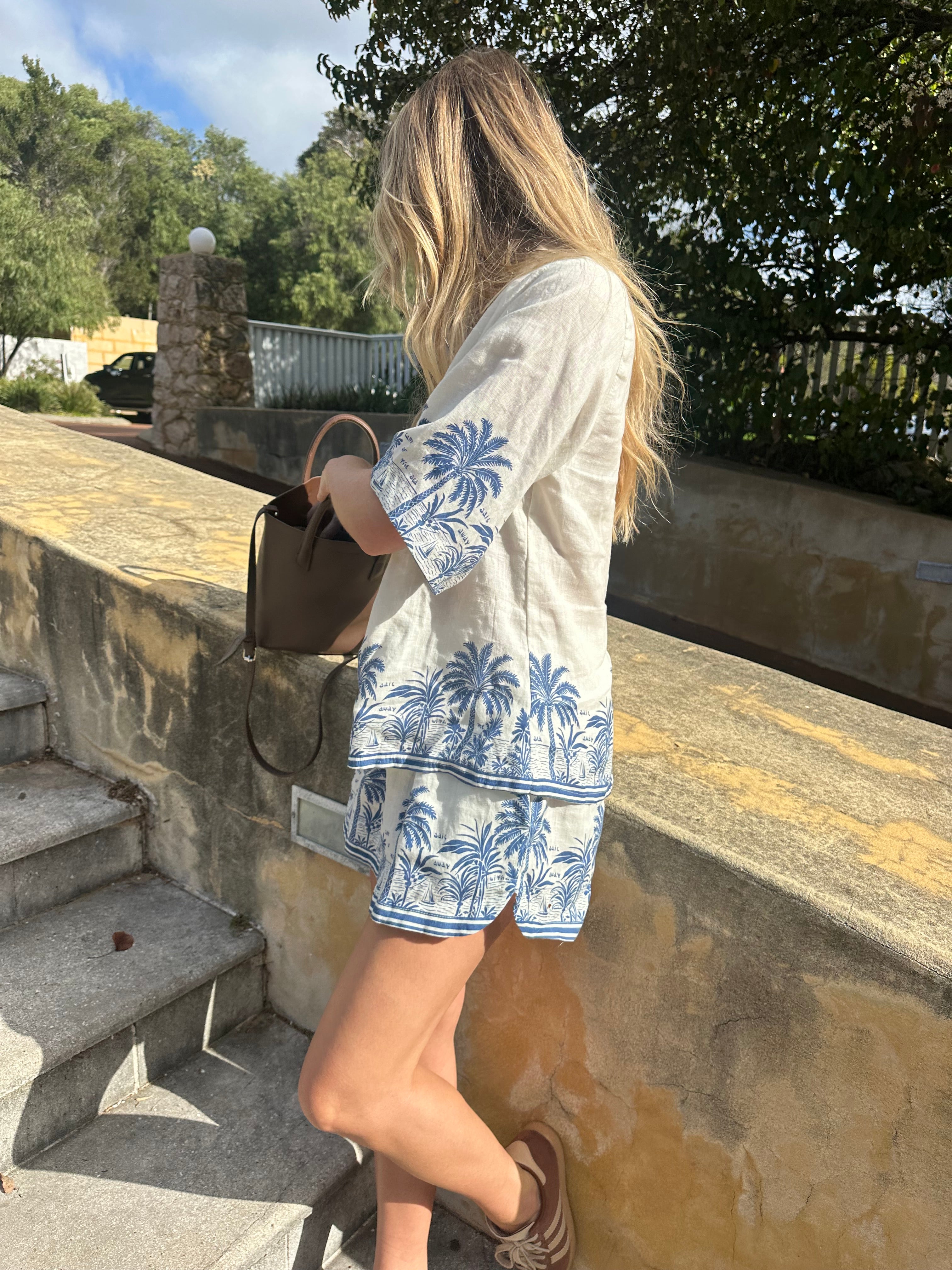 Lady Of The Sea Shirt ~ Blue