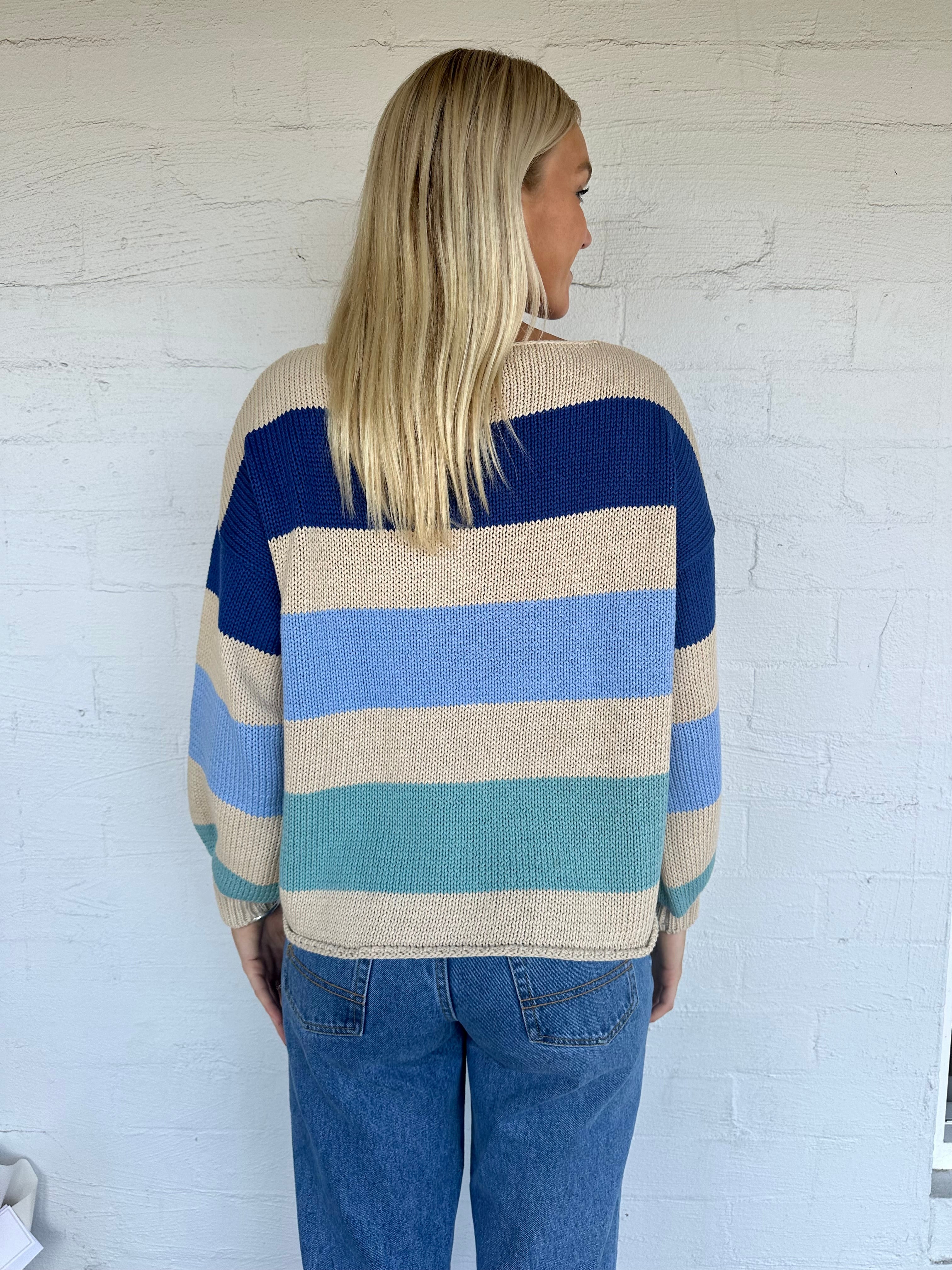 Lenny~Jumper Multi Stripe