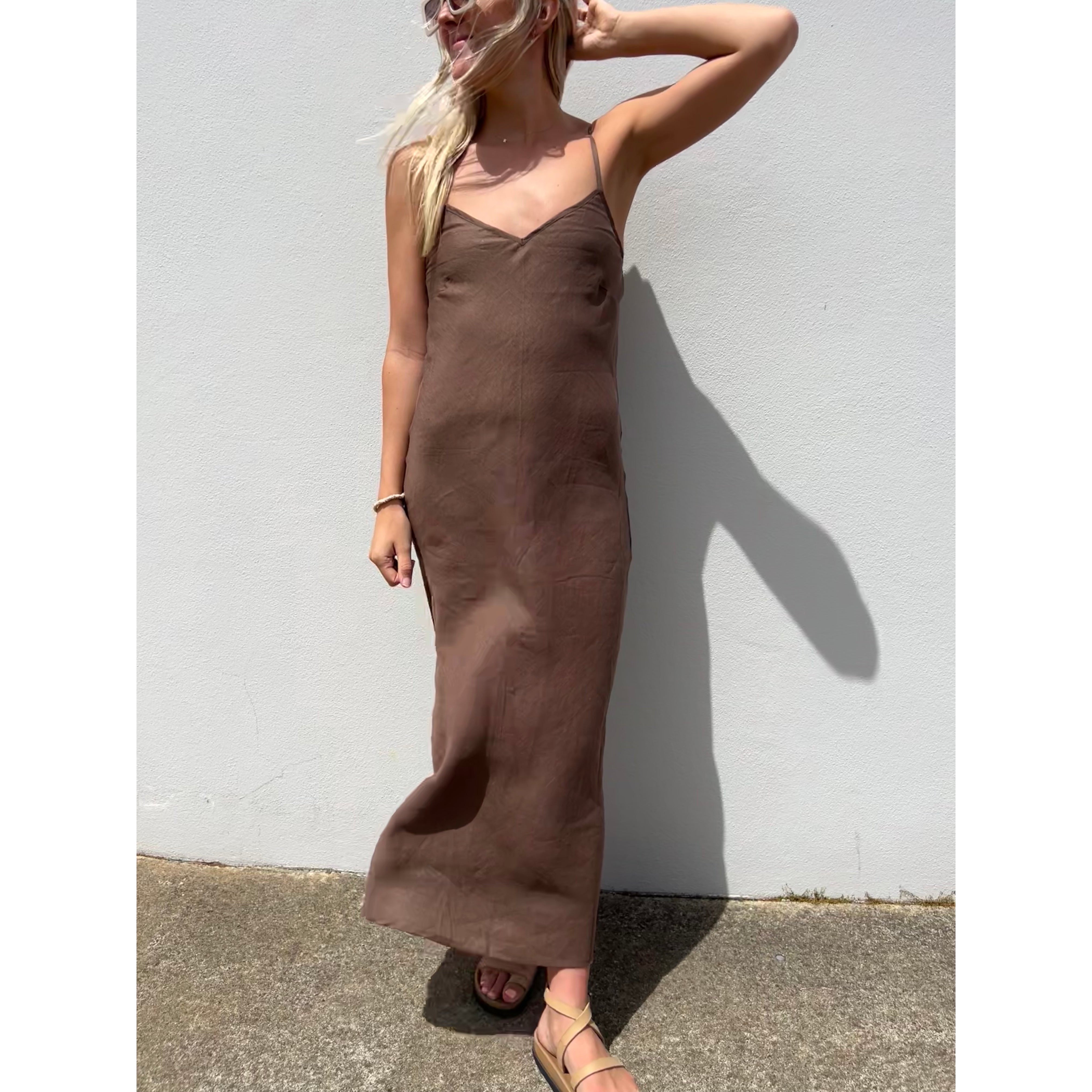 Juno Slip ~ Chocolate