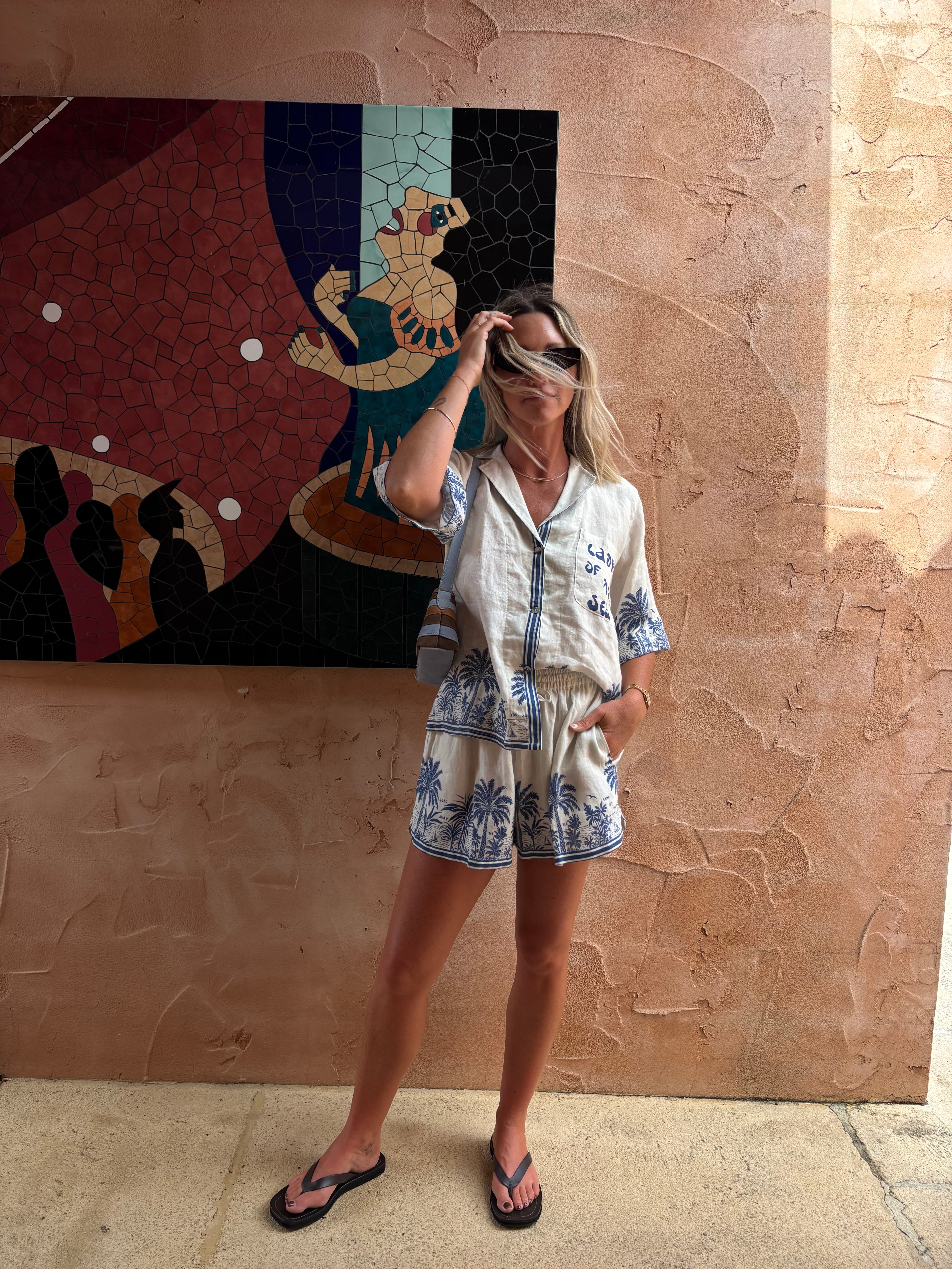 Lady Of The Sea Shirt ~ Blue