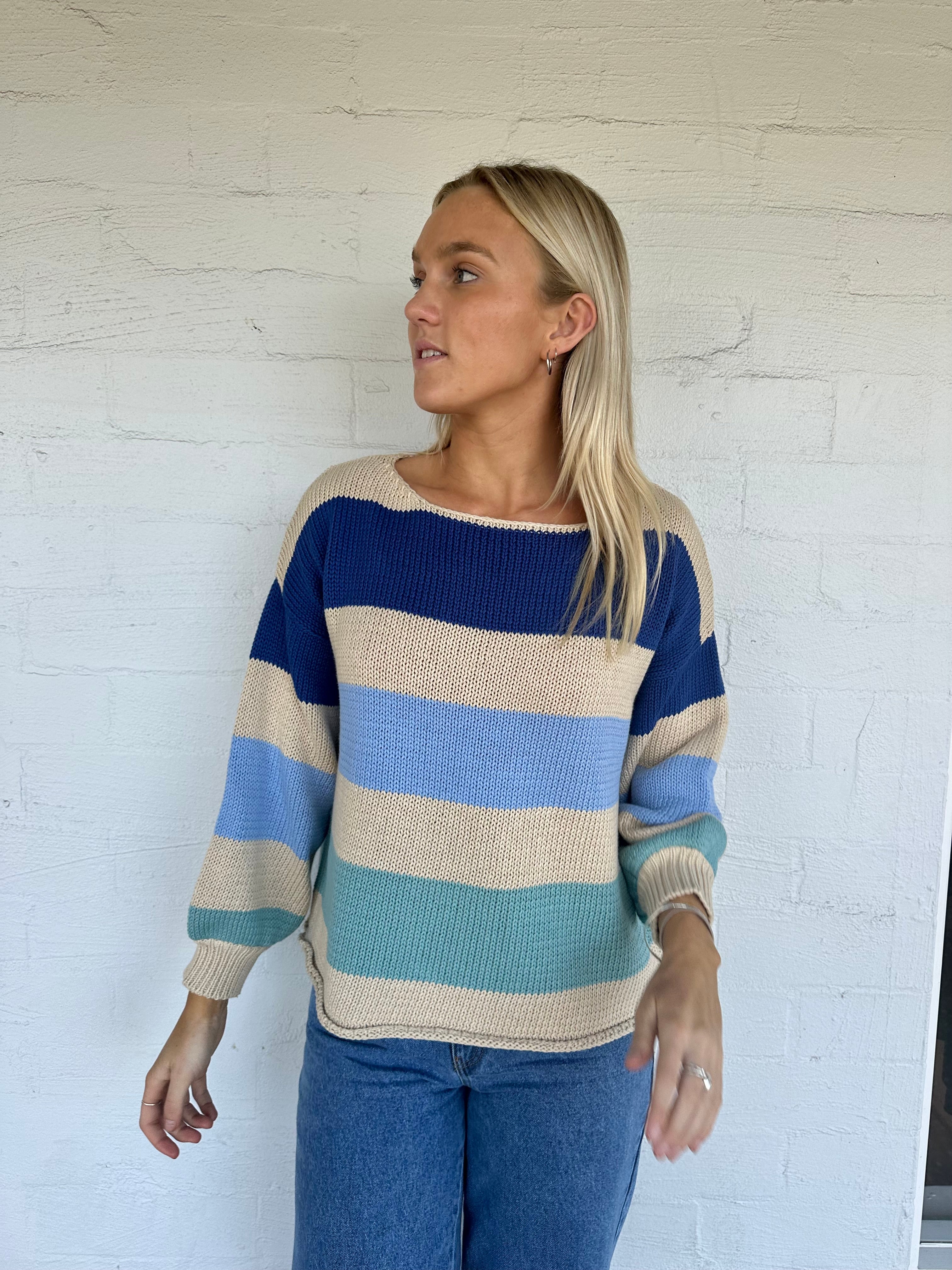 Lenny~Jumper Multi Stripe