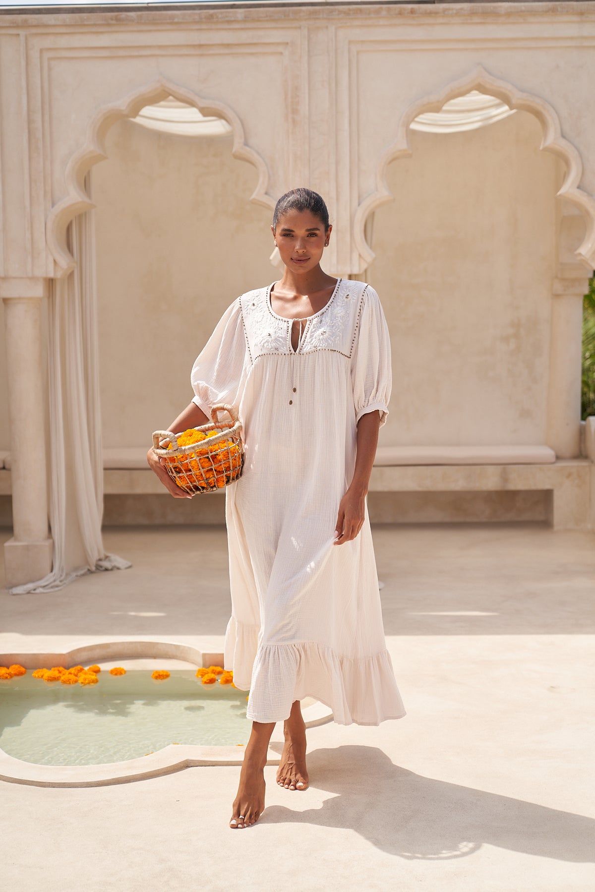 Gabby Maxi - Ivory