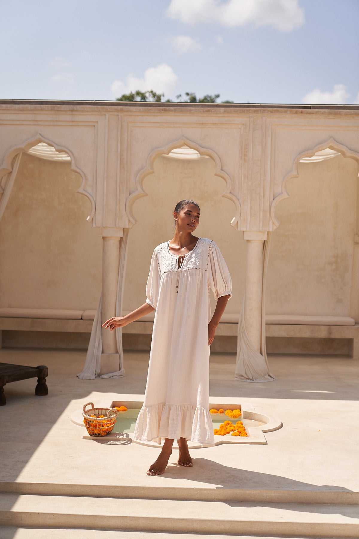 Gabby Maxi - Ivory