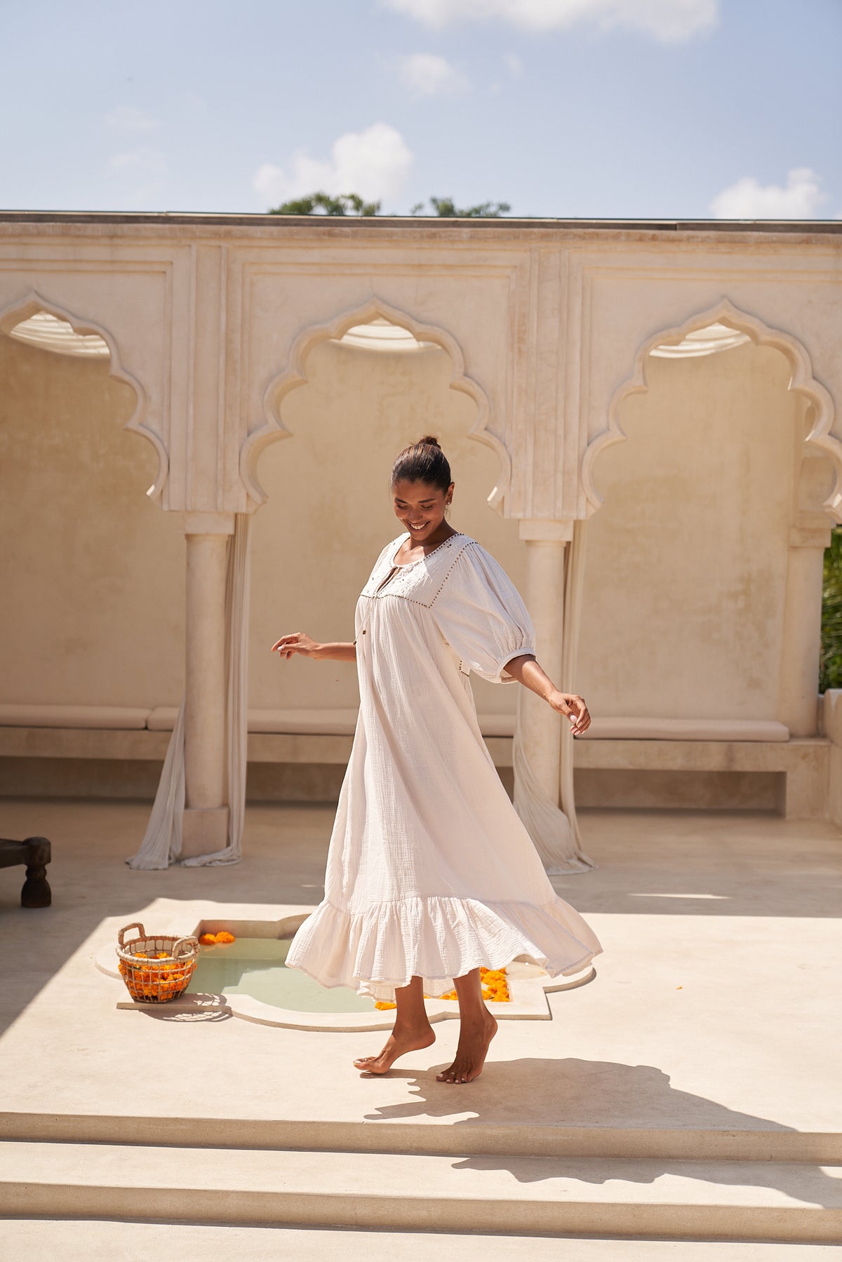 Gabby Maxi - Ivory