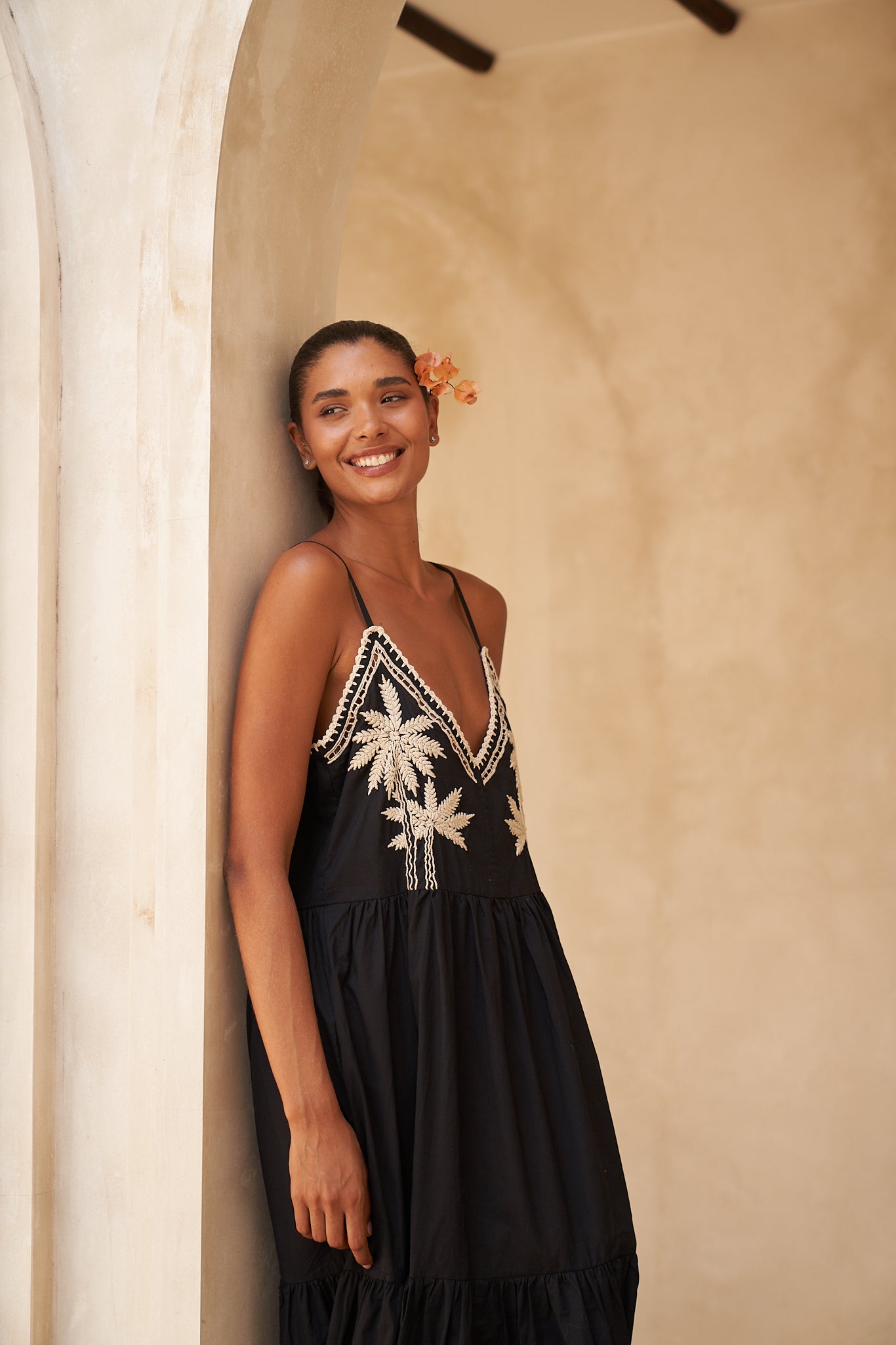 Palm Maxi~ Black