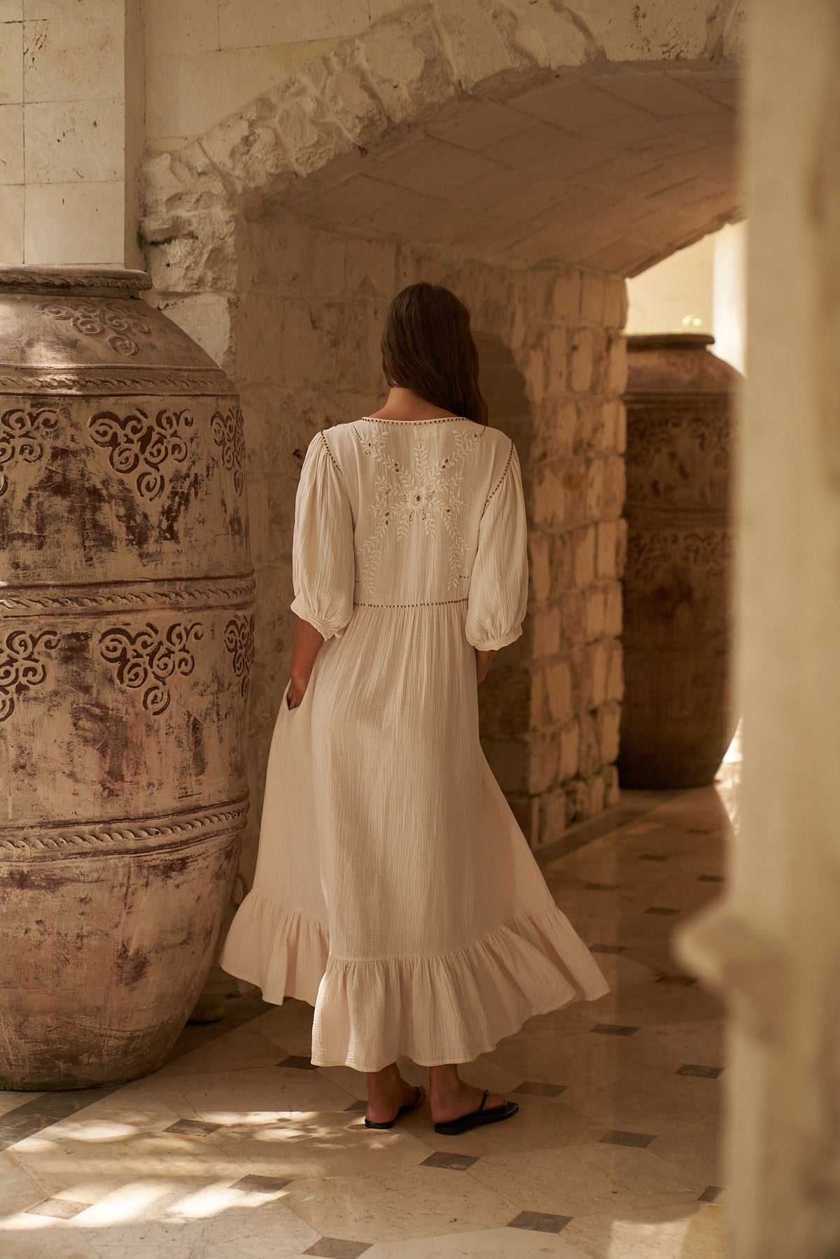 Gabby Maxi - Ivory