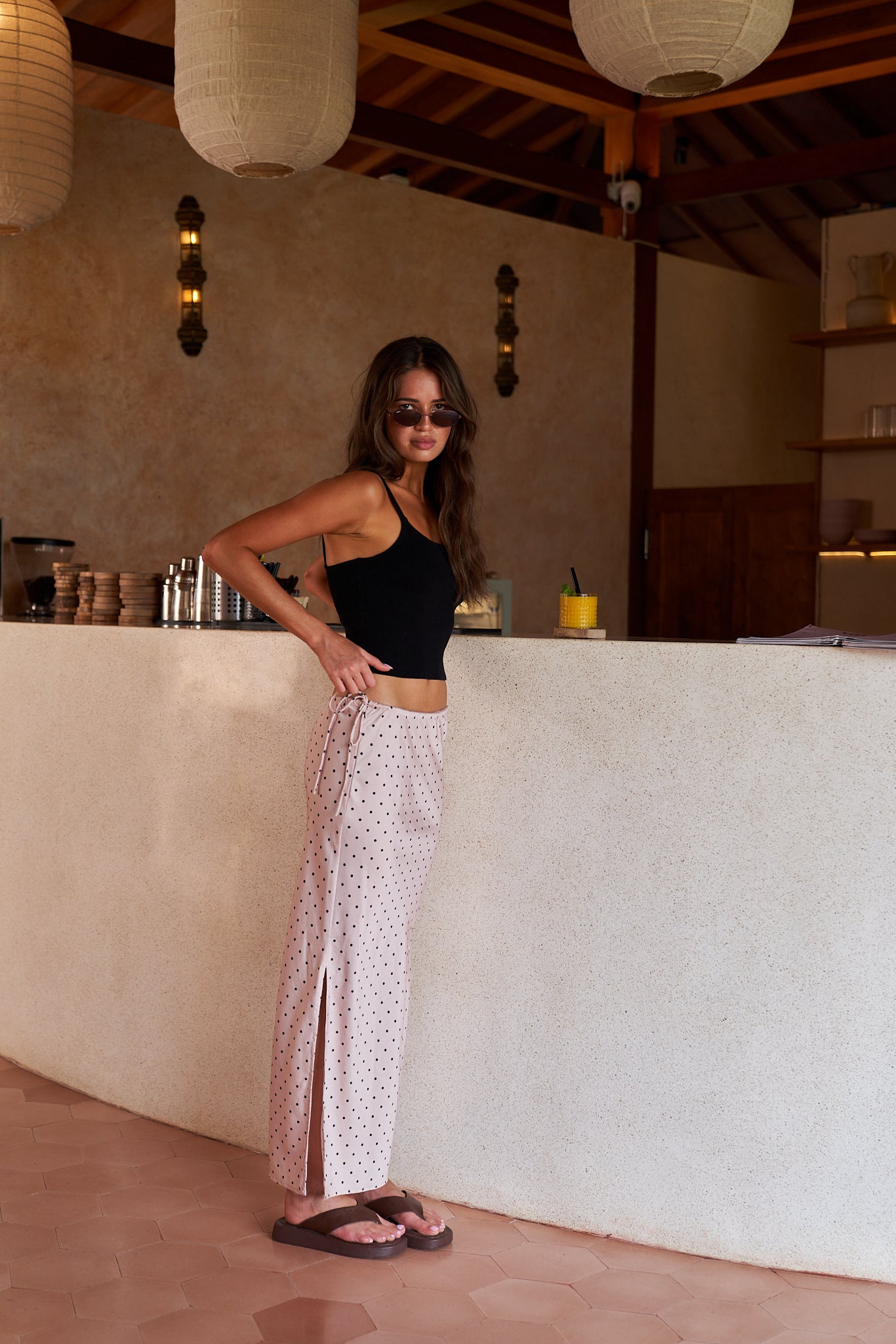 Slip Skirt ~ Polkadot