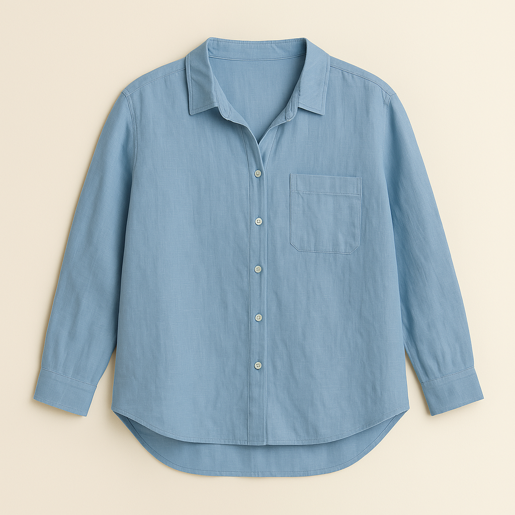 Daily Shirt - Sky Linen