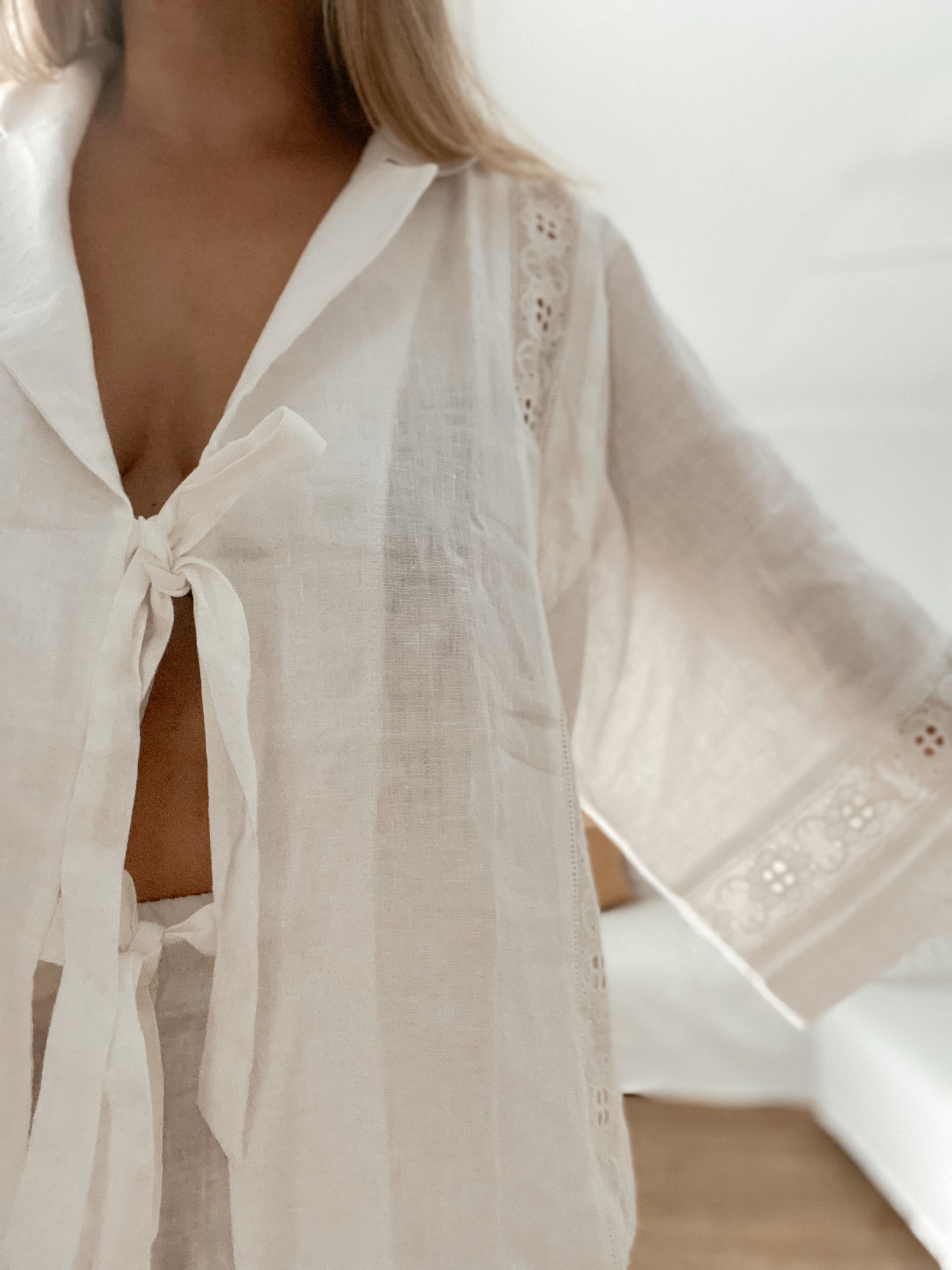 Soleil Shirt ~ White