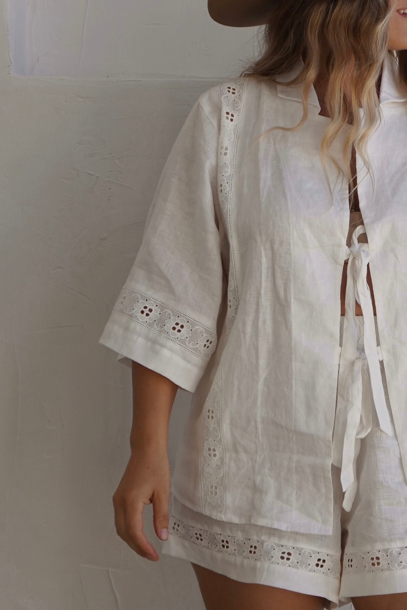 Soleil Shirt ~ White