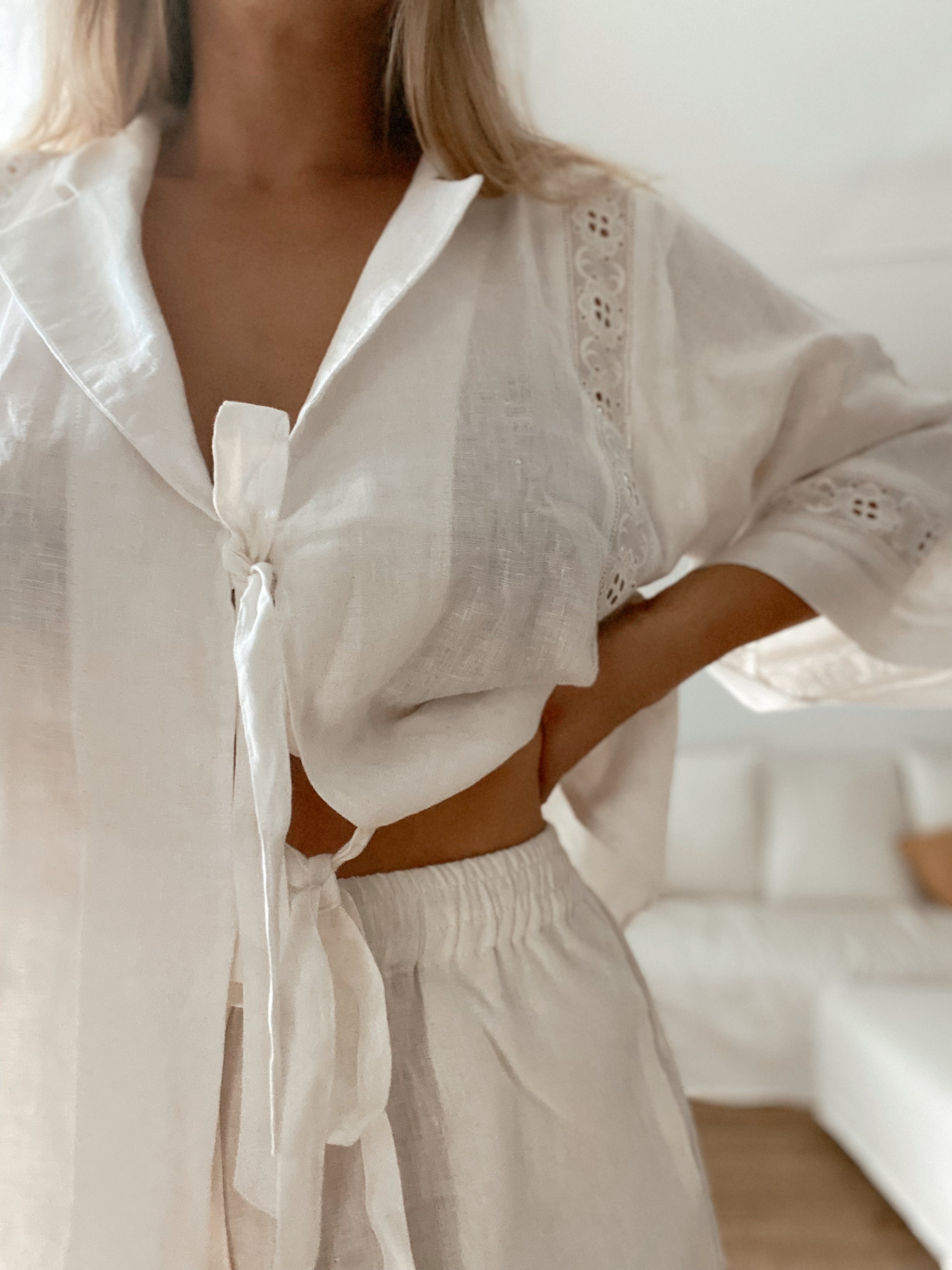 Soleil Shirt ~ White