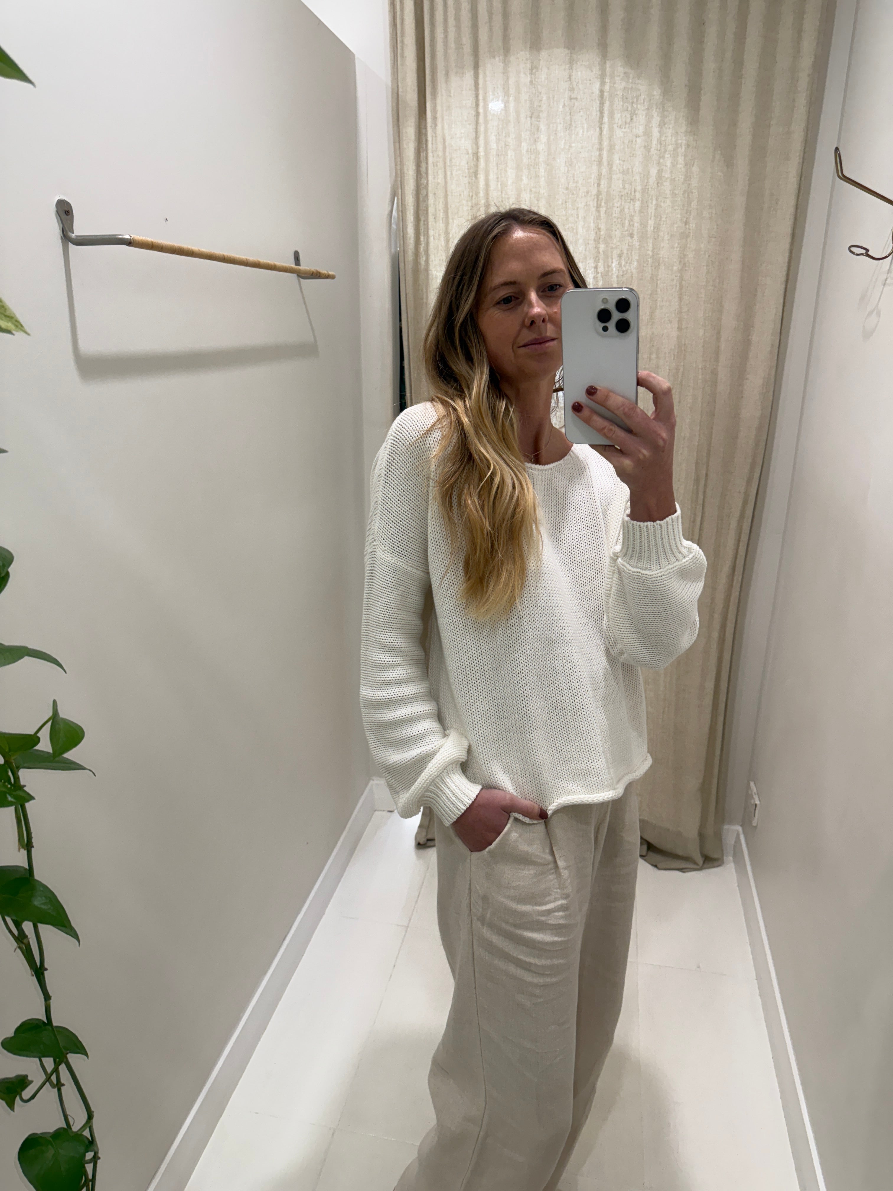 Lenny Jumper ~ Natural