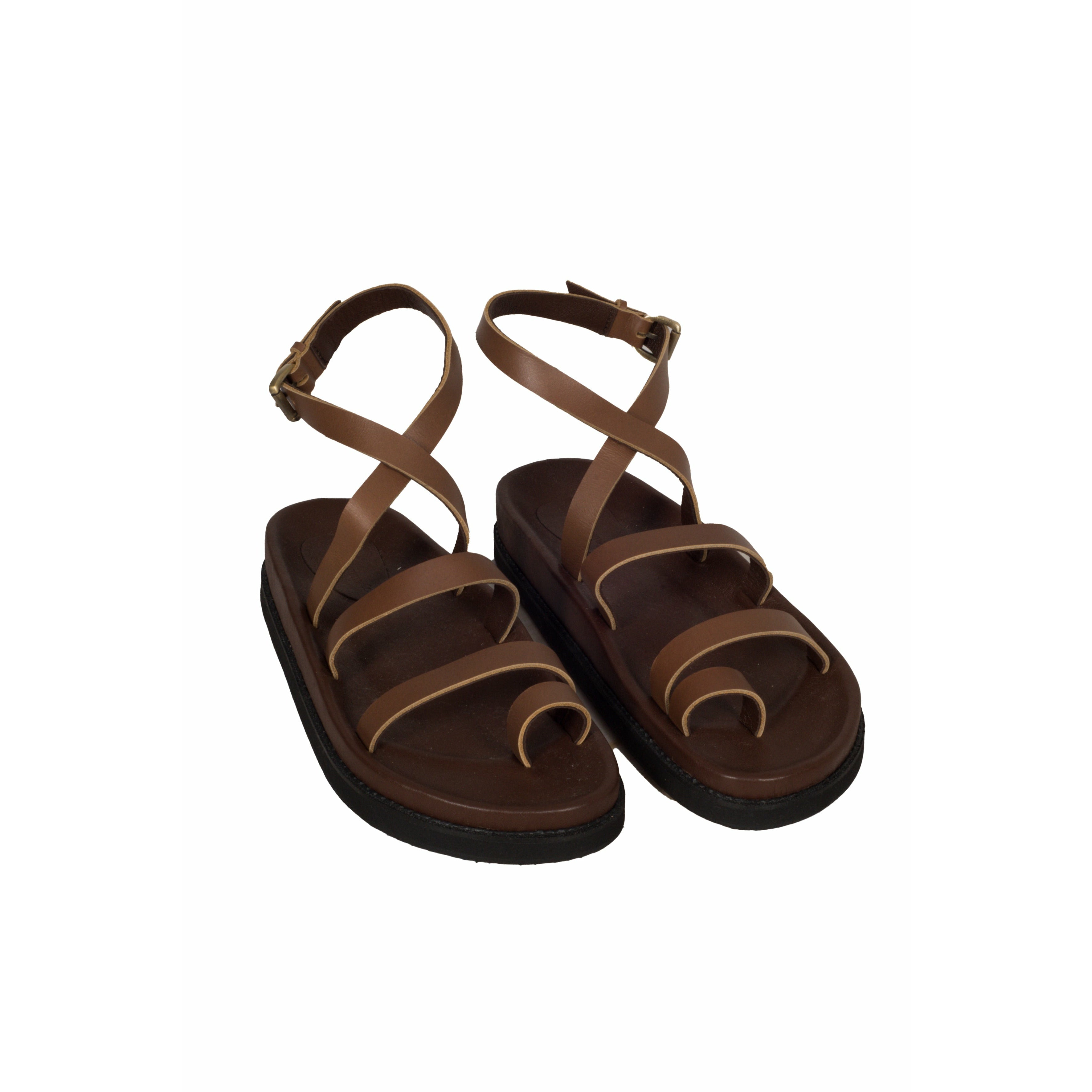 Gigi Sandal ~ Dark Tan