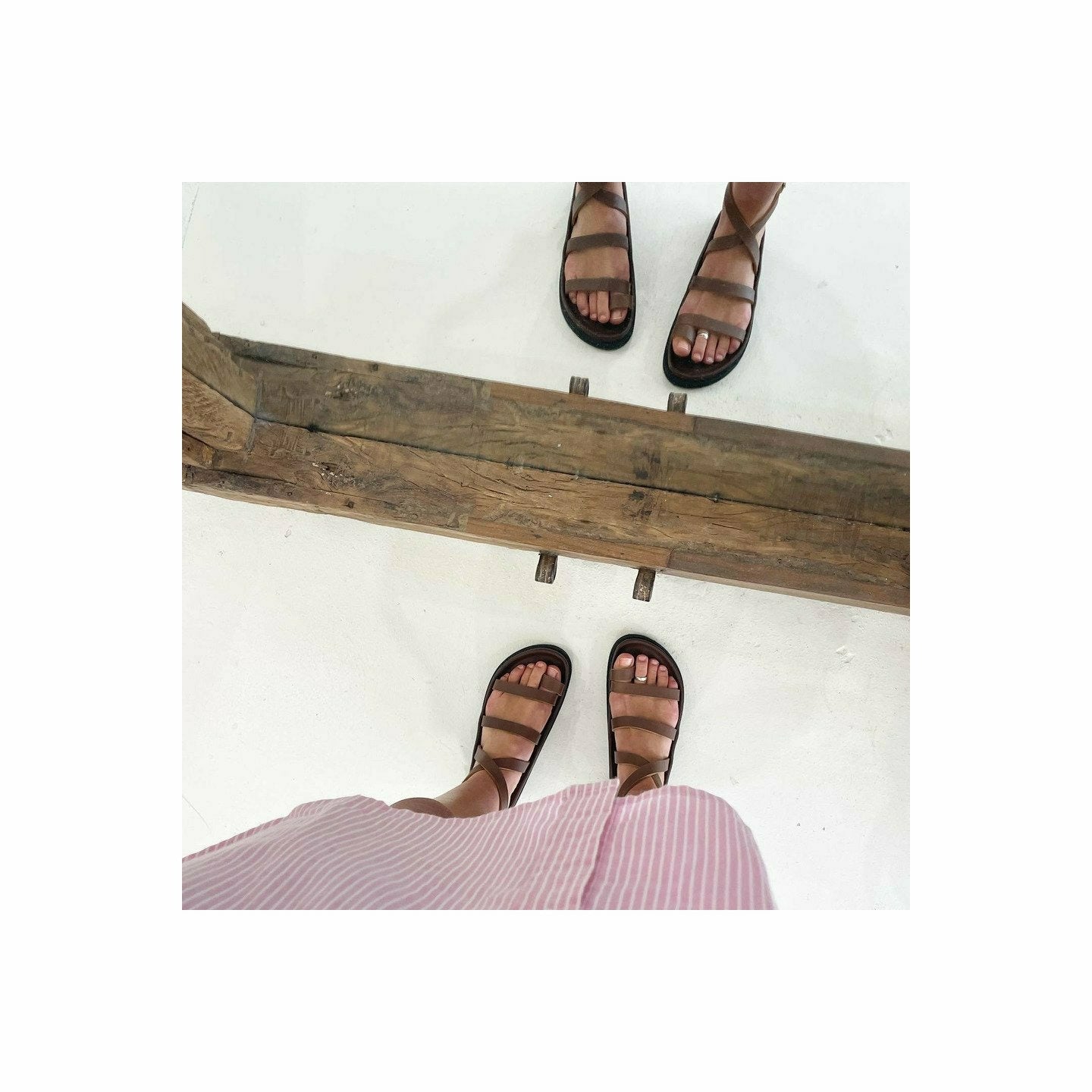 Gigi Sandal ~ Dark Tan