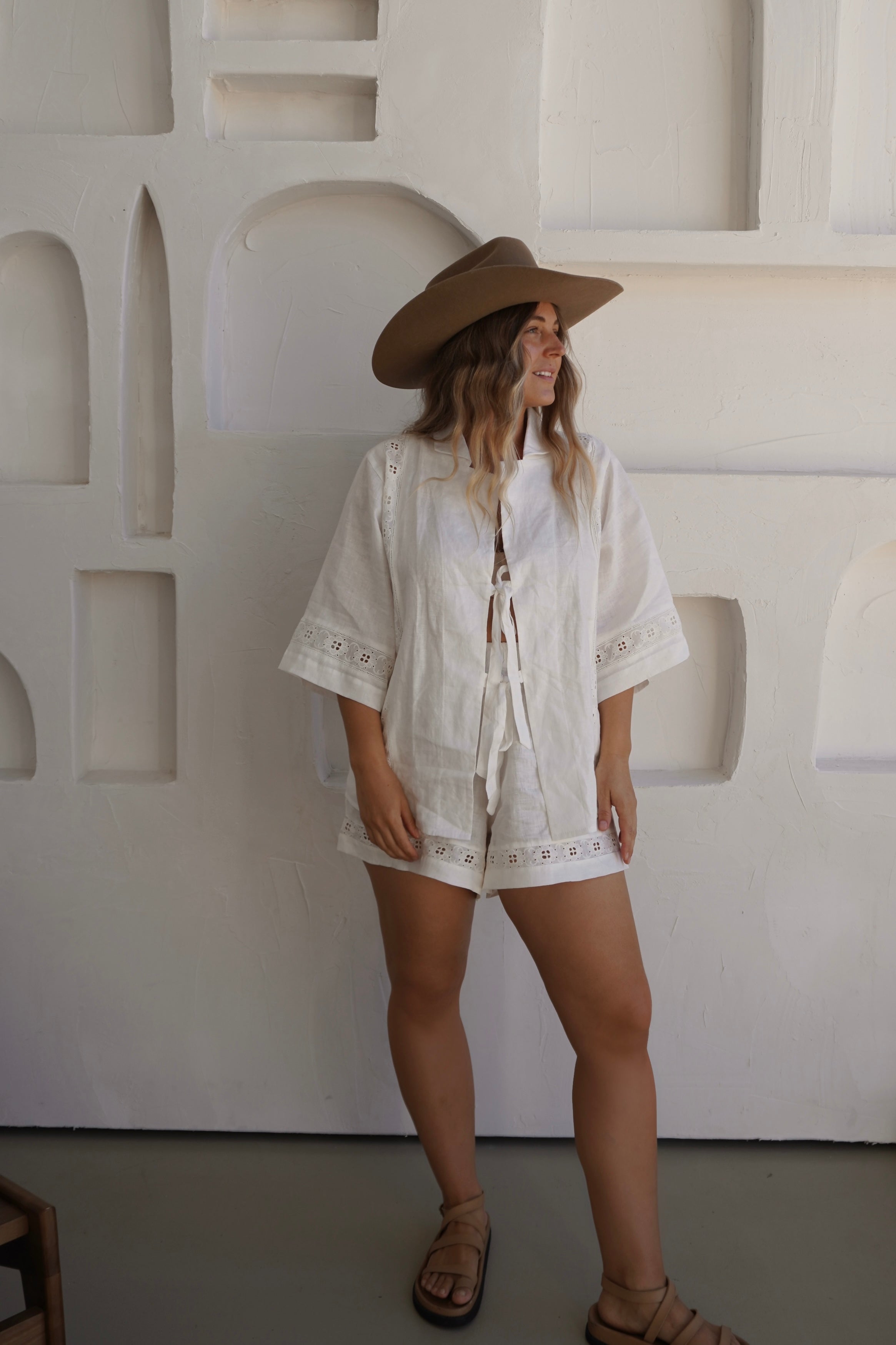 Soleil Short - White