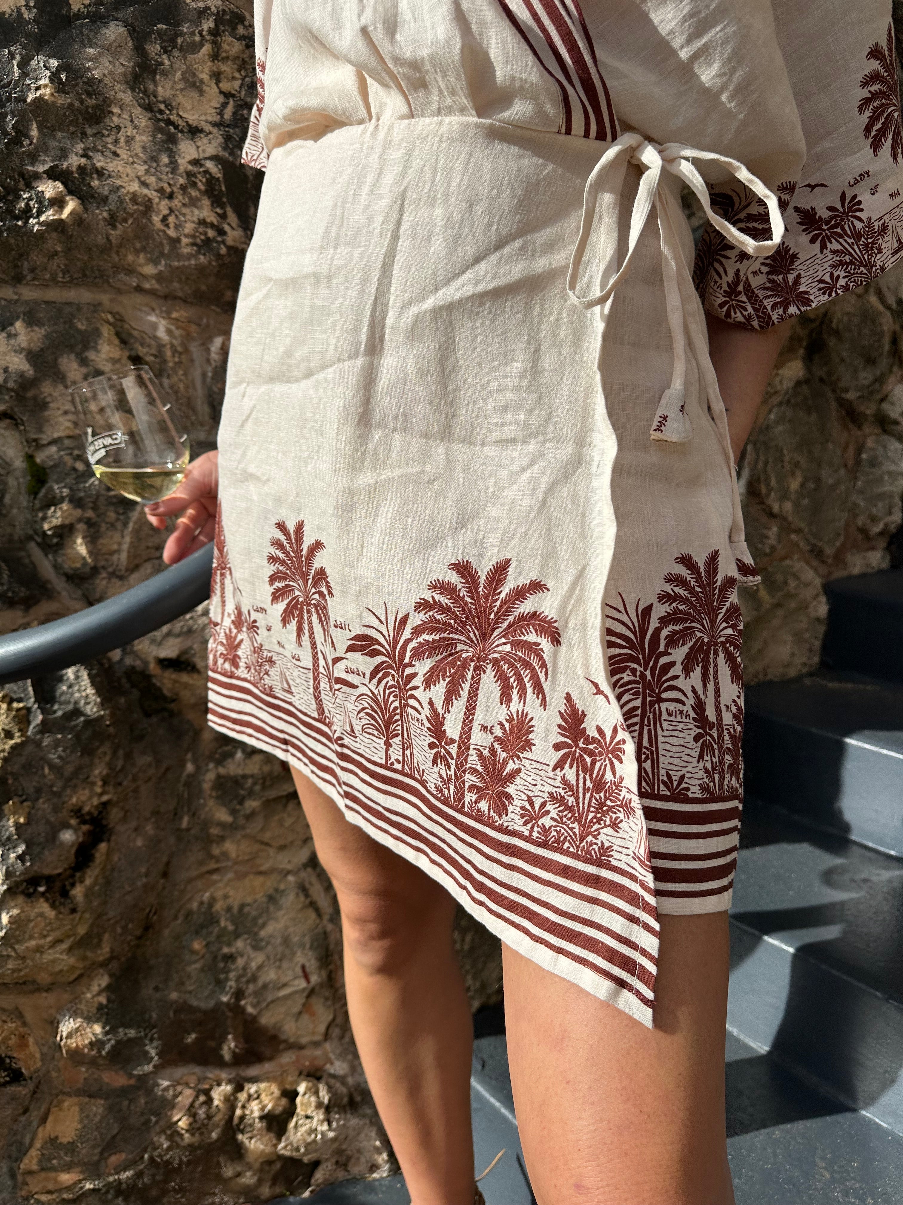 Lady Of The Sea Wrap ~ Chocolate