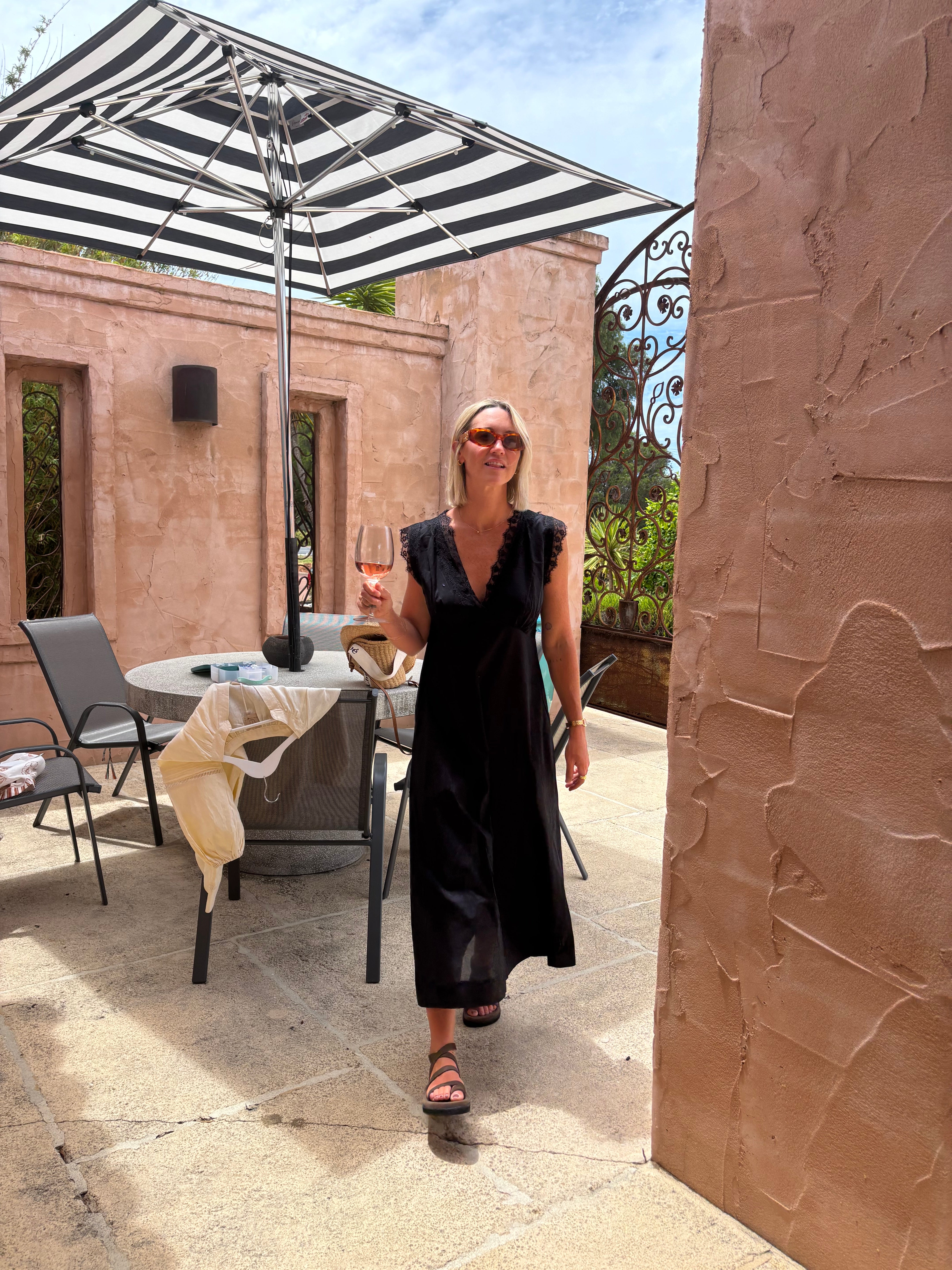 Lou Lou Maxi - Noir Cotton Lace