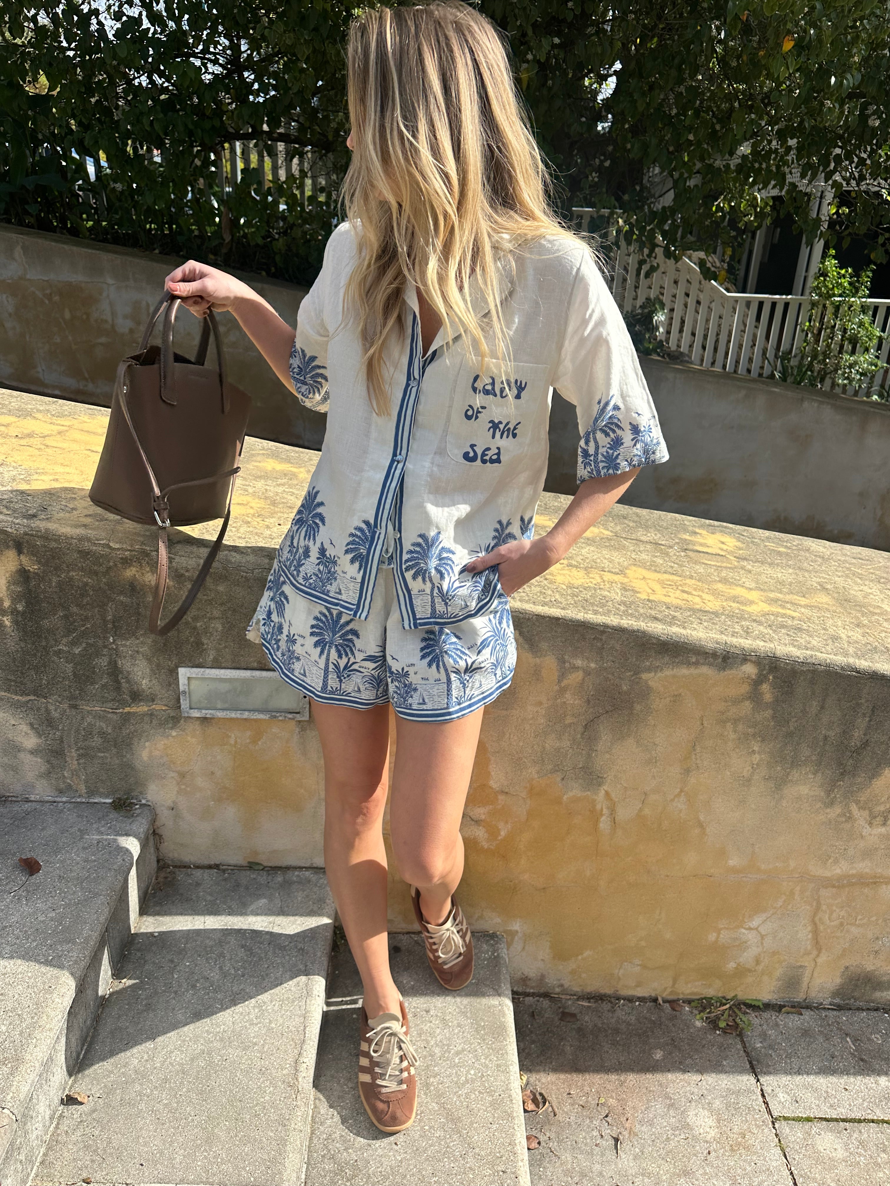 Lady Of The Sea  Short ~ Blue