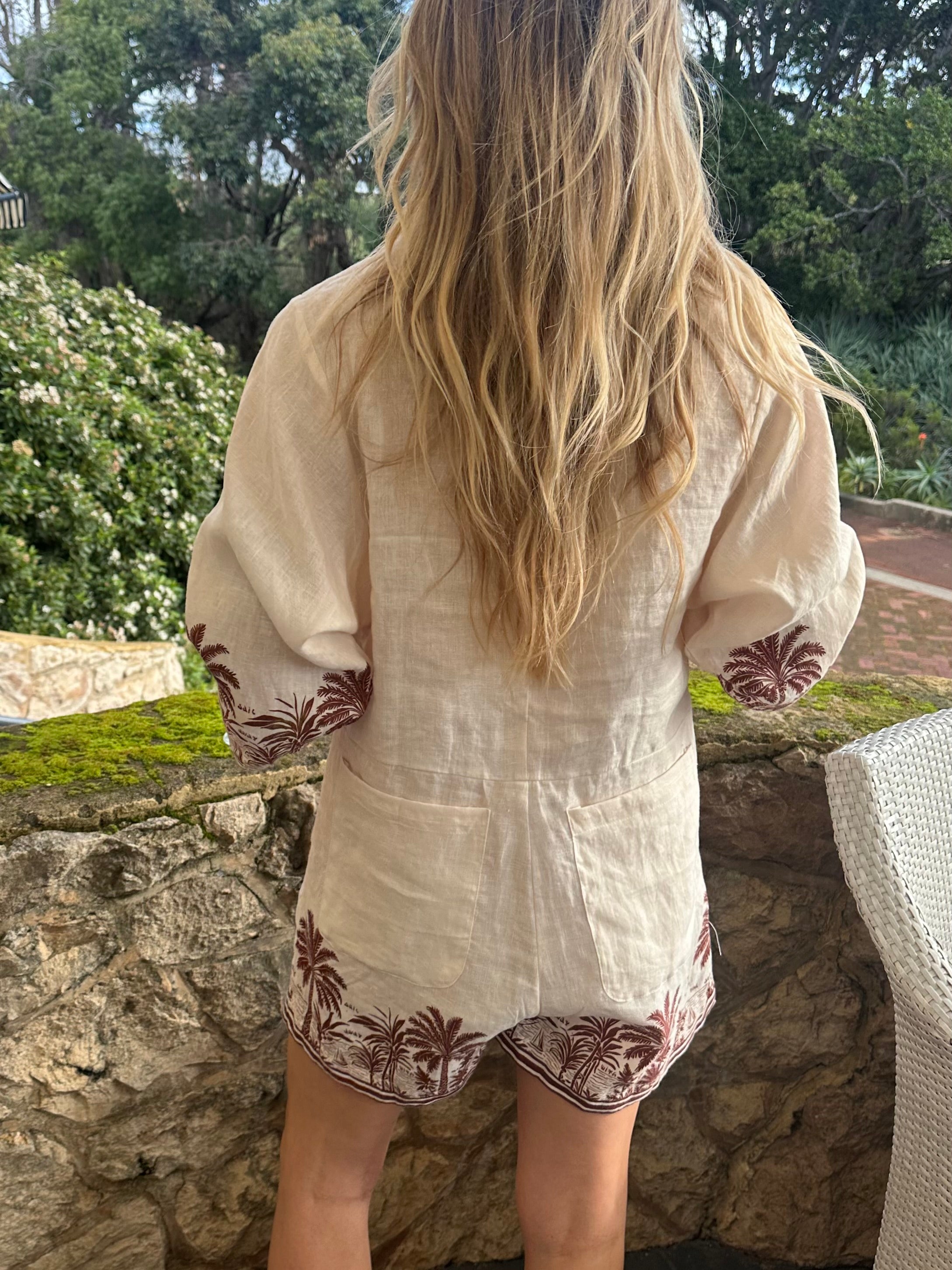 Lady Of The Sea Jumpsuit ~ Chocolate