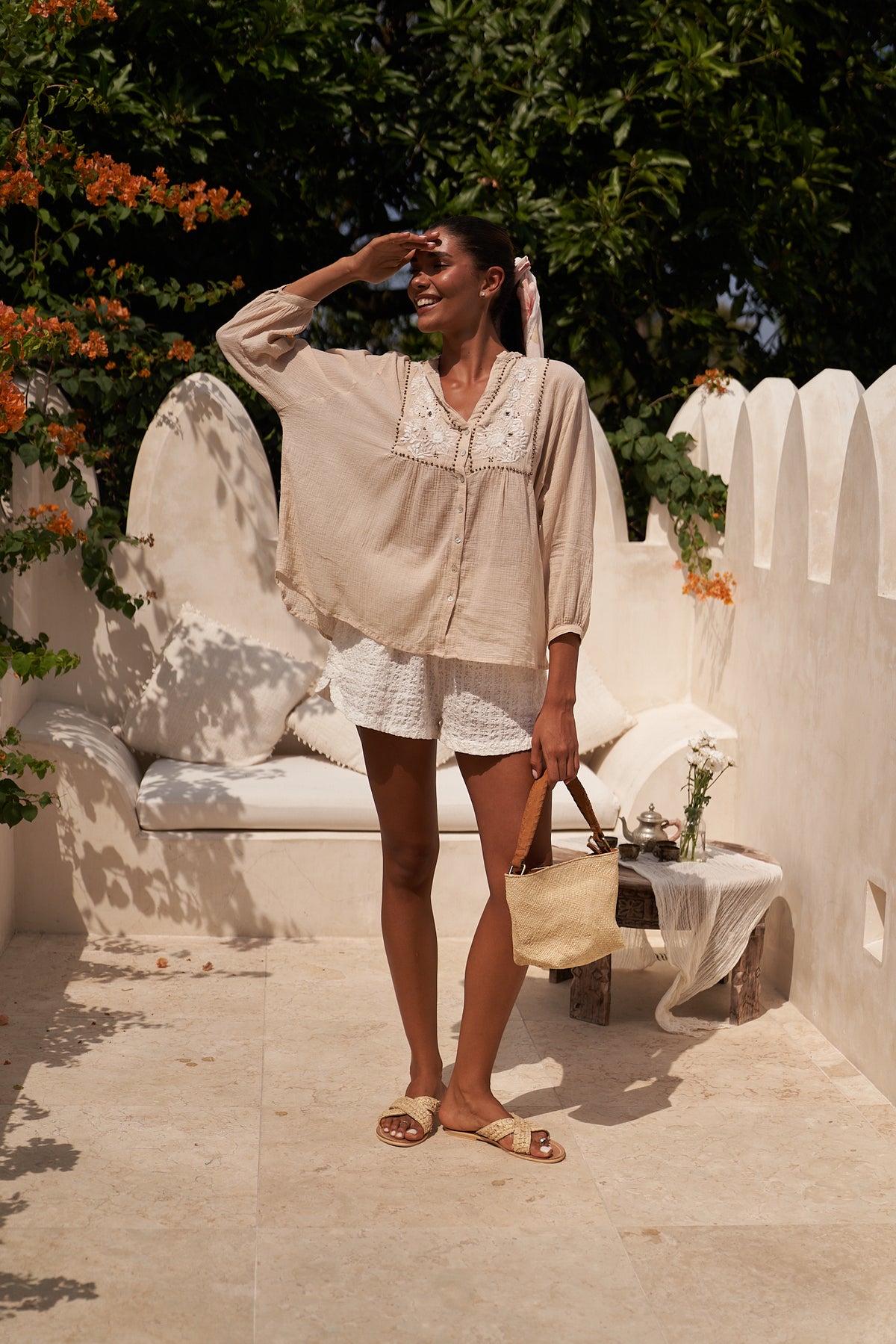Gabby Blouse - Ivory