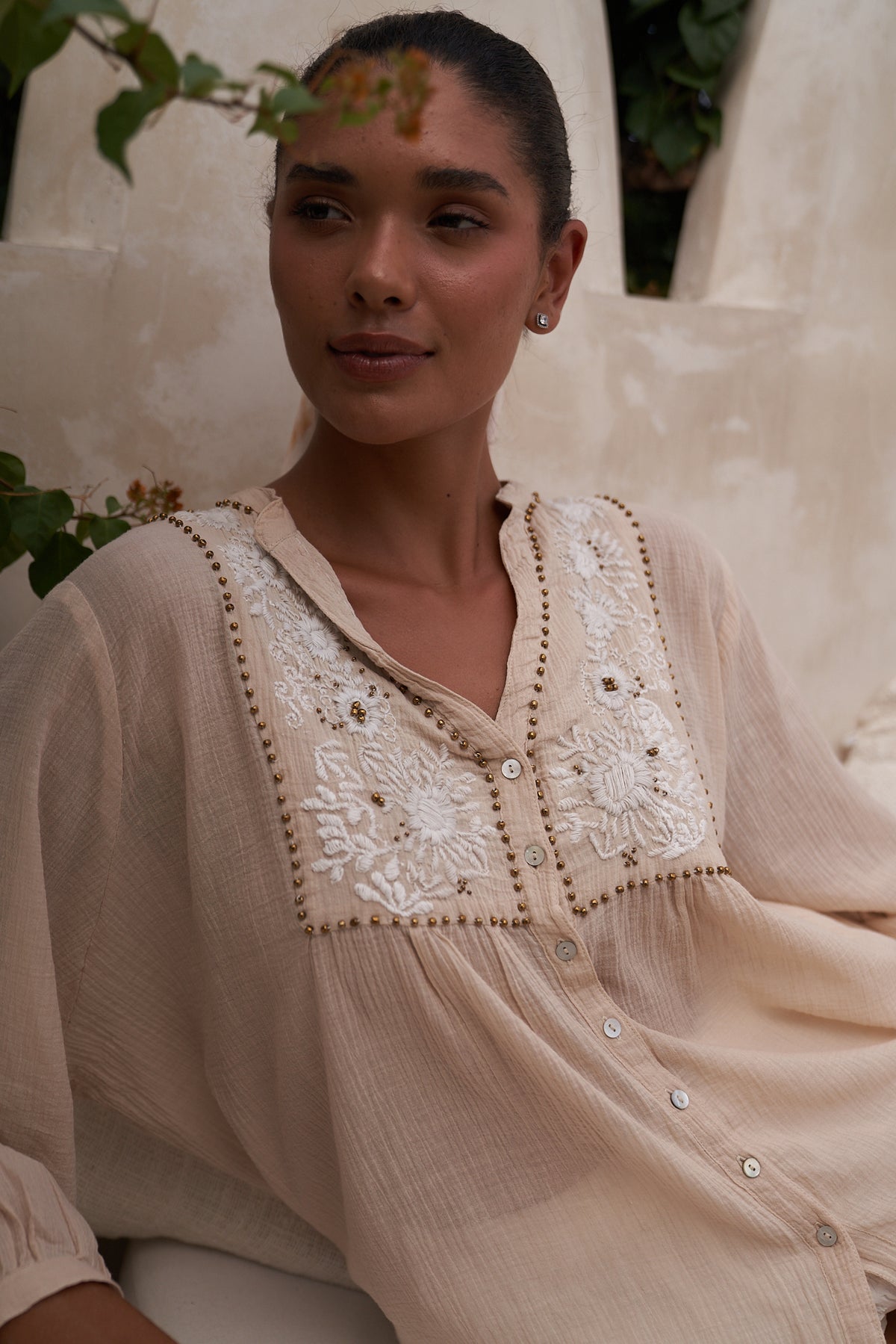Gabby Blouse - Ivory