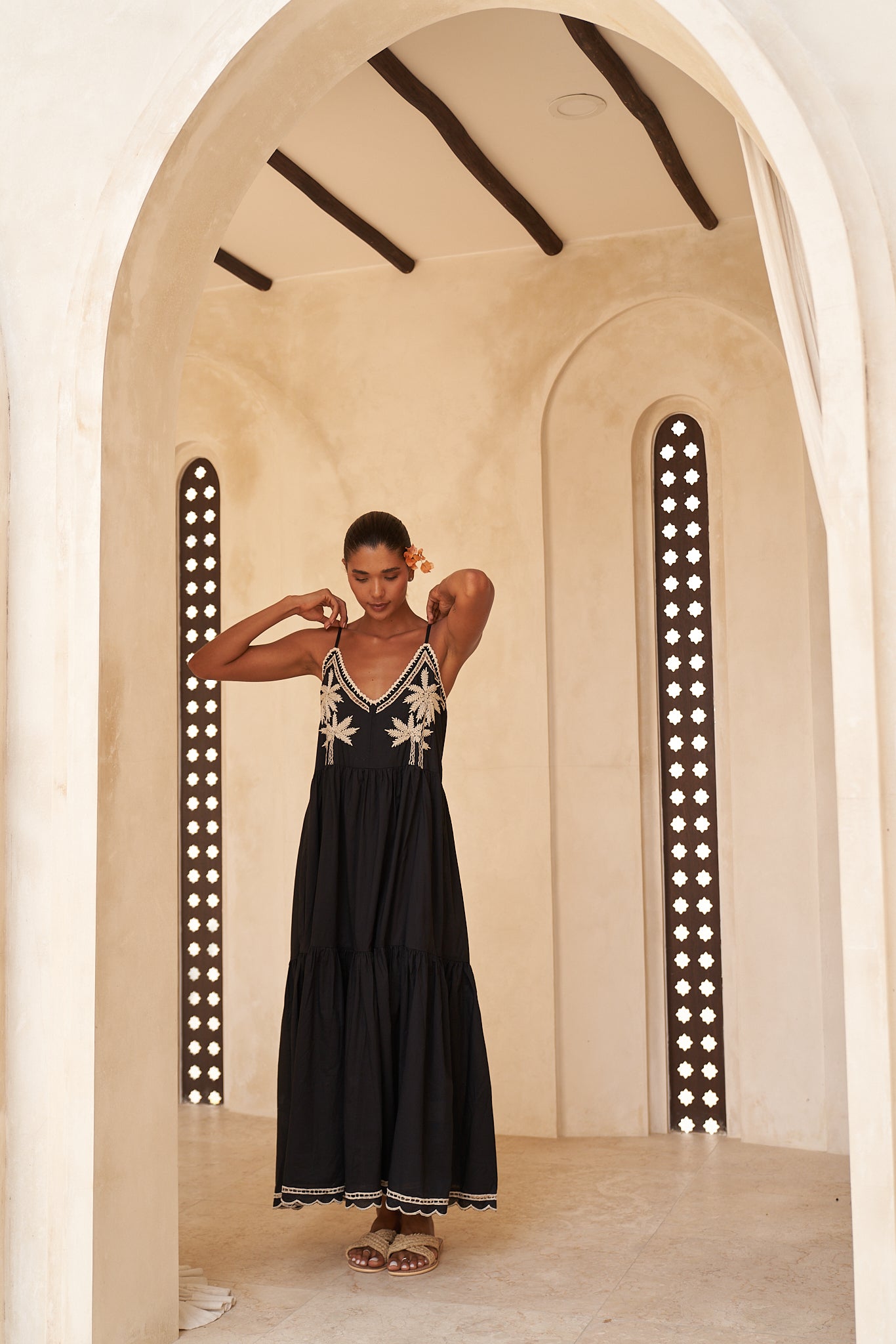 Palm Maxi~ Black