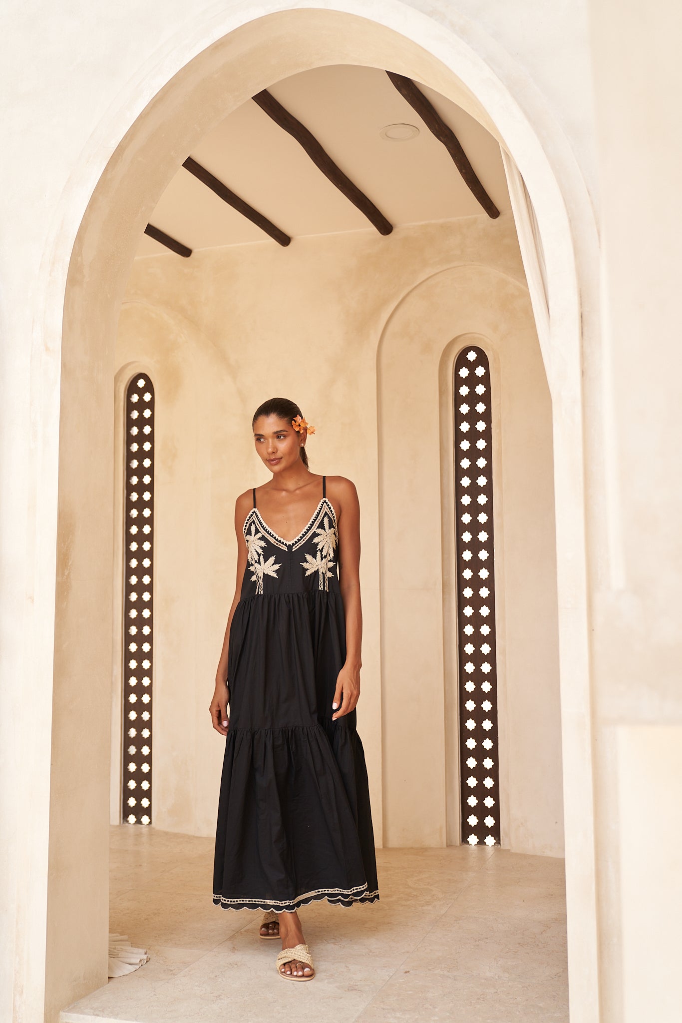 Palm Maxi~ Black