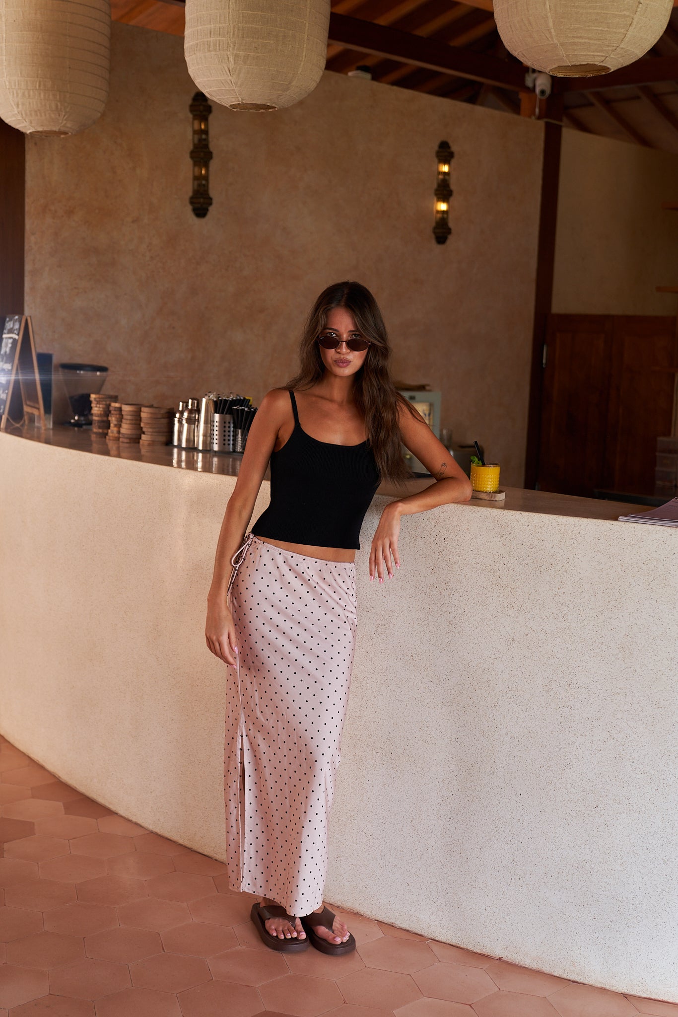 Slip Skirt ~ Polkadot