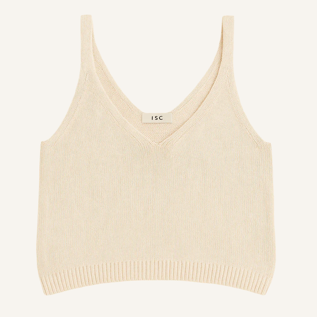 Robby Knit Tank ~ Natural