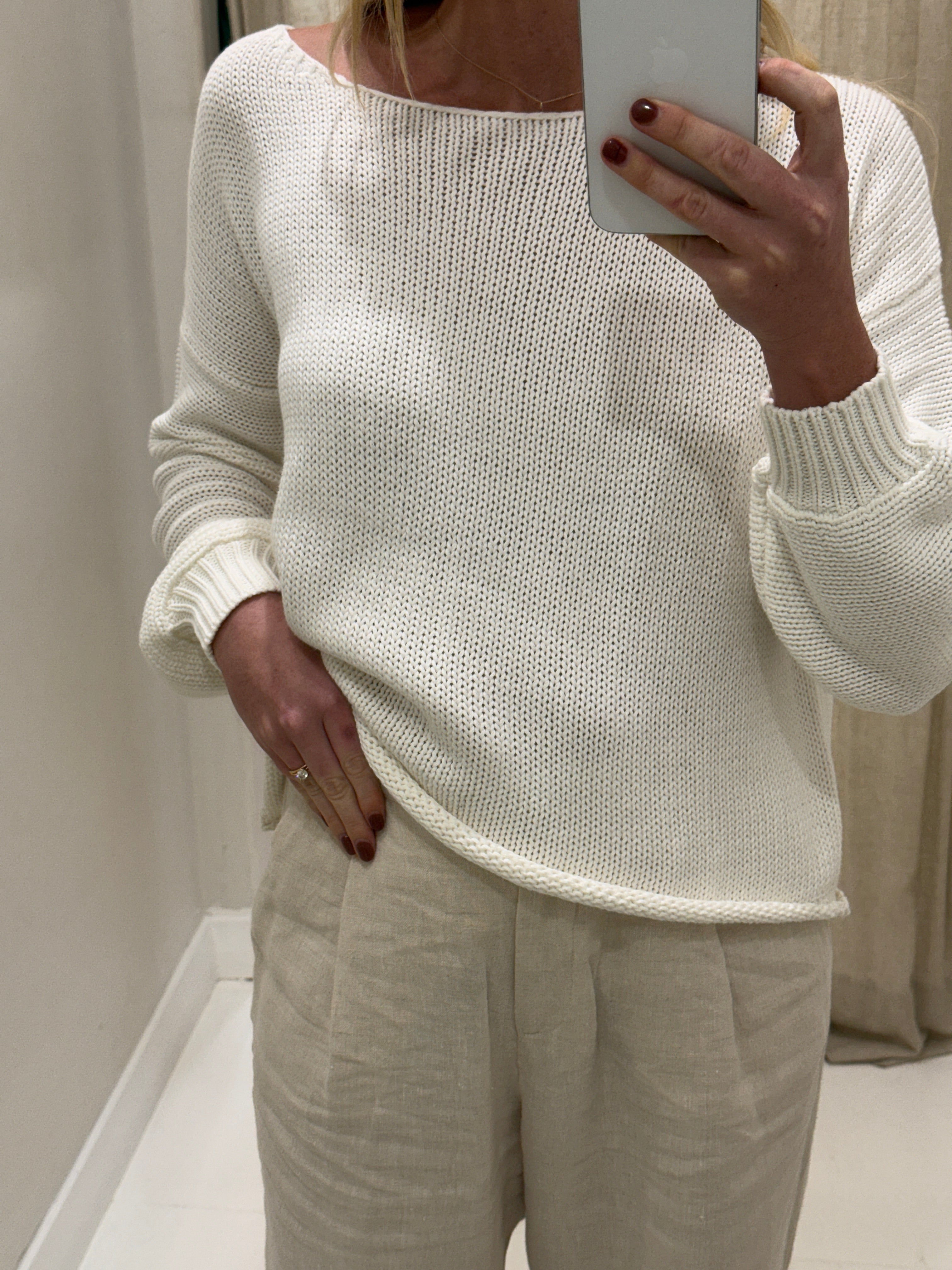 Lenny Jumper ~ Natural