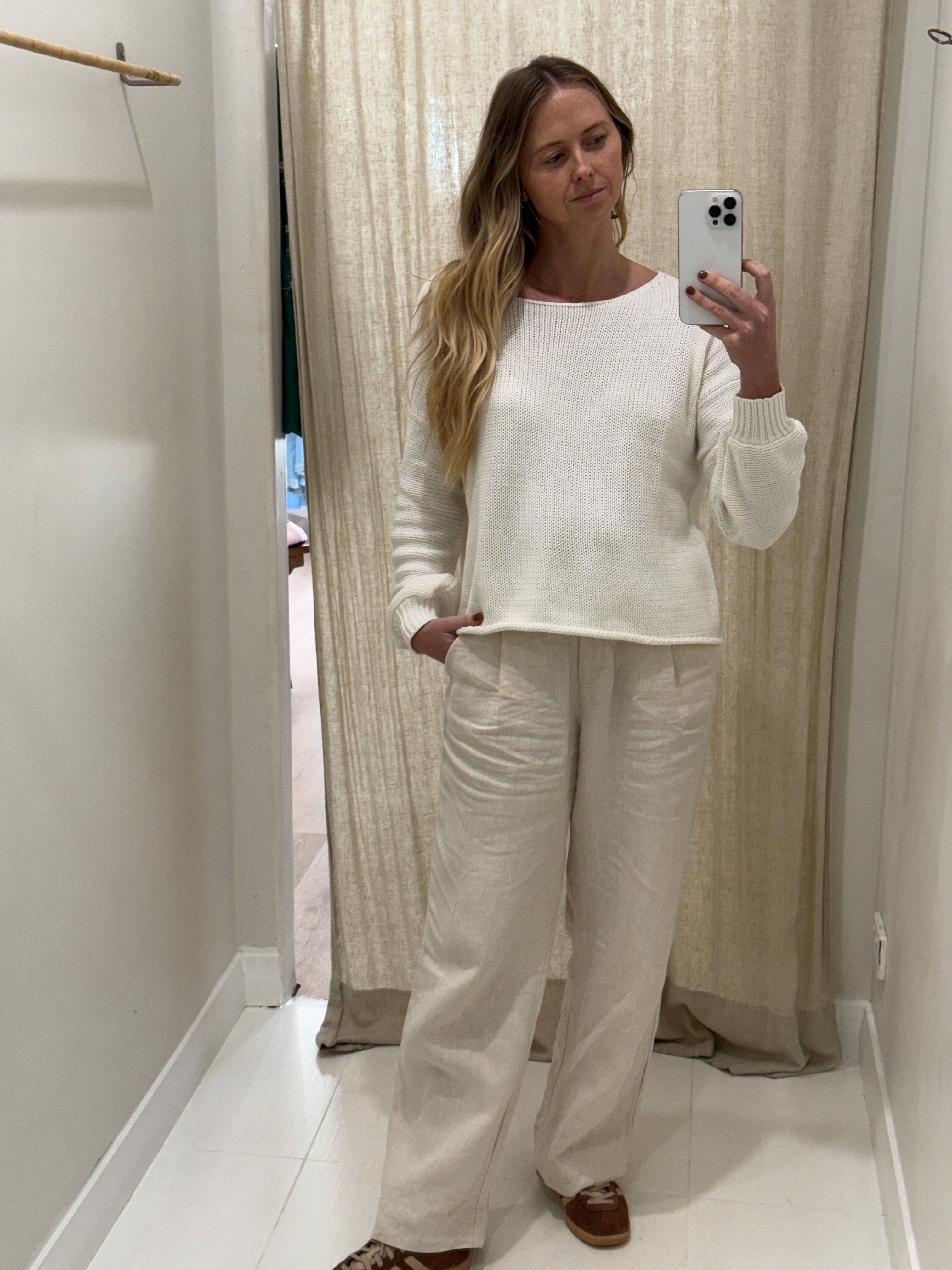 Lenny Jumper ~ Natural