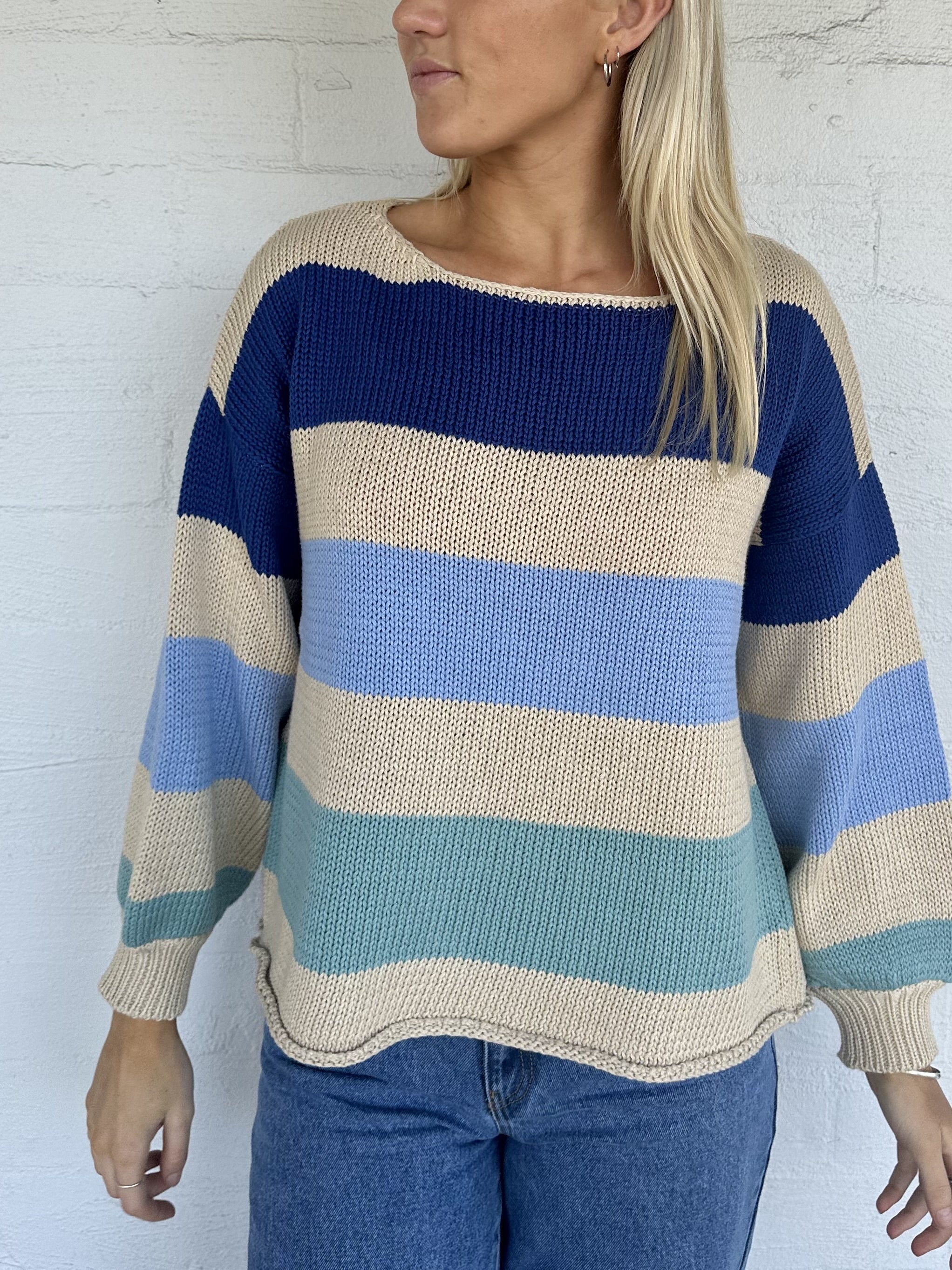 Lenny~Jumper Multi Stripe