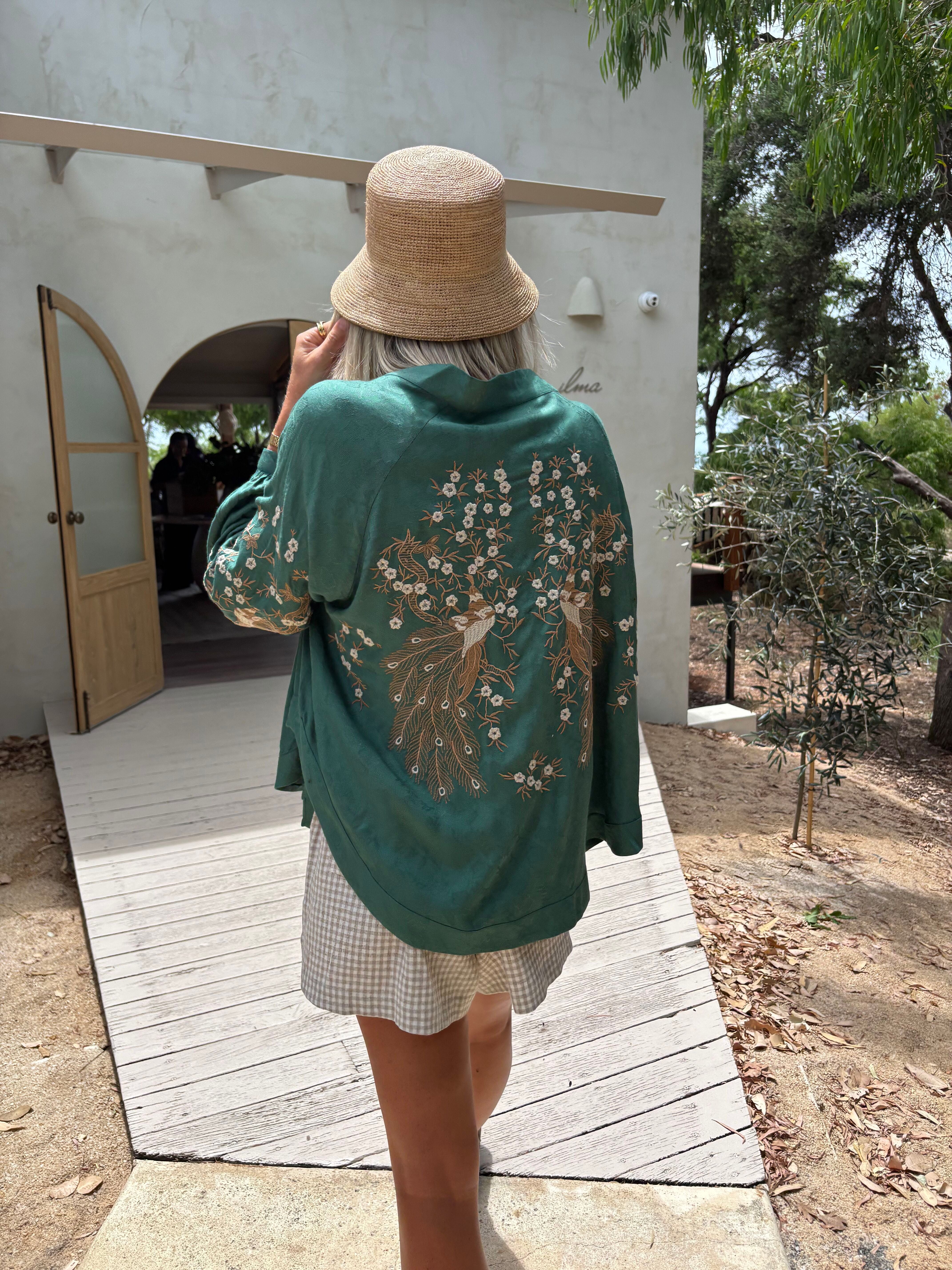 Lyrebird Cape ~ Green